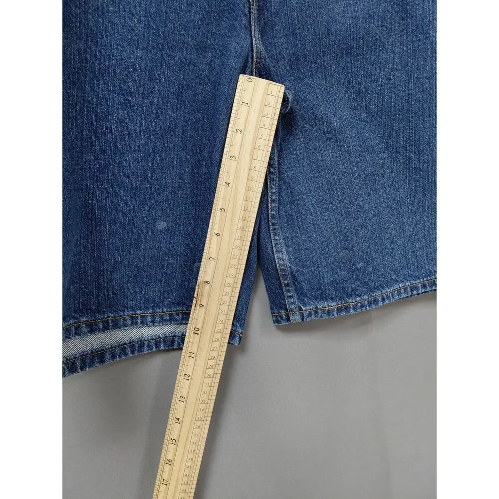Levi's 550 Relaxed Fit Blue Denim Medium Wash Shorts Men Size 42